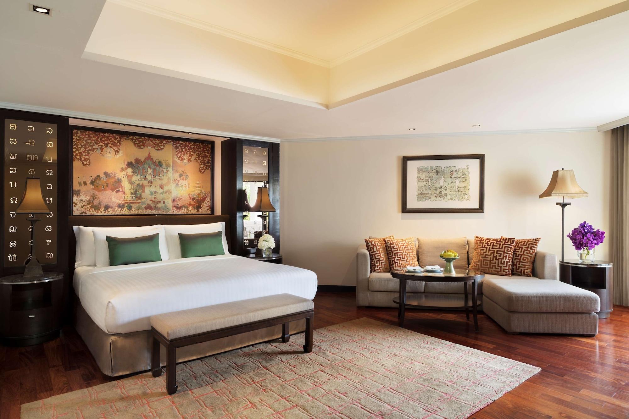 Anantara Riverside Bangkok Resort Exteriér fotografie A suite at the Taj Mahal Palace