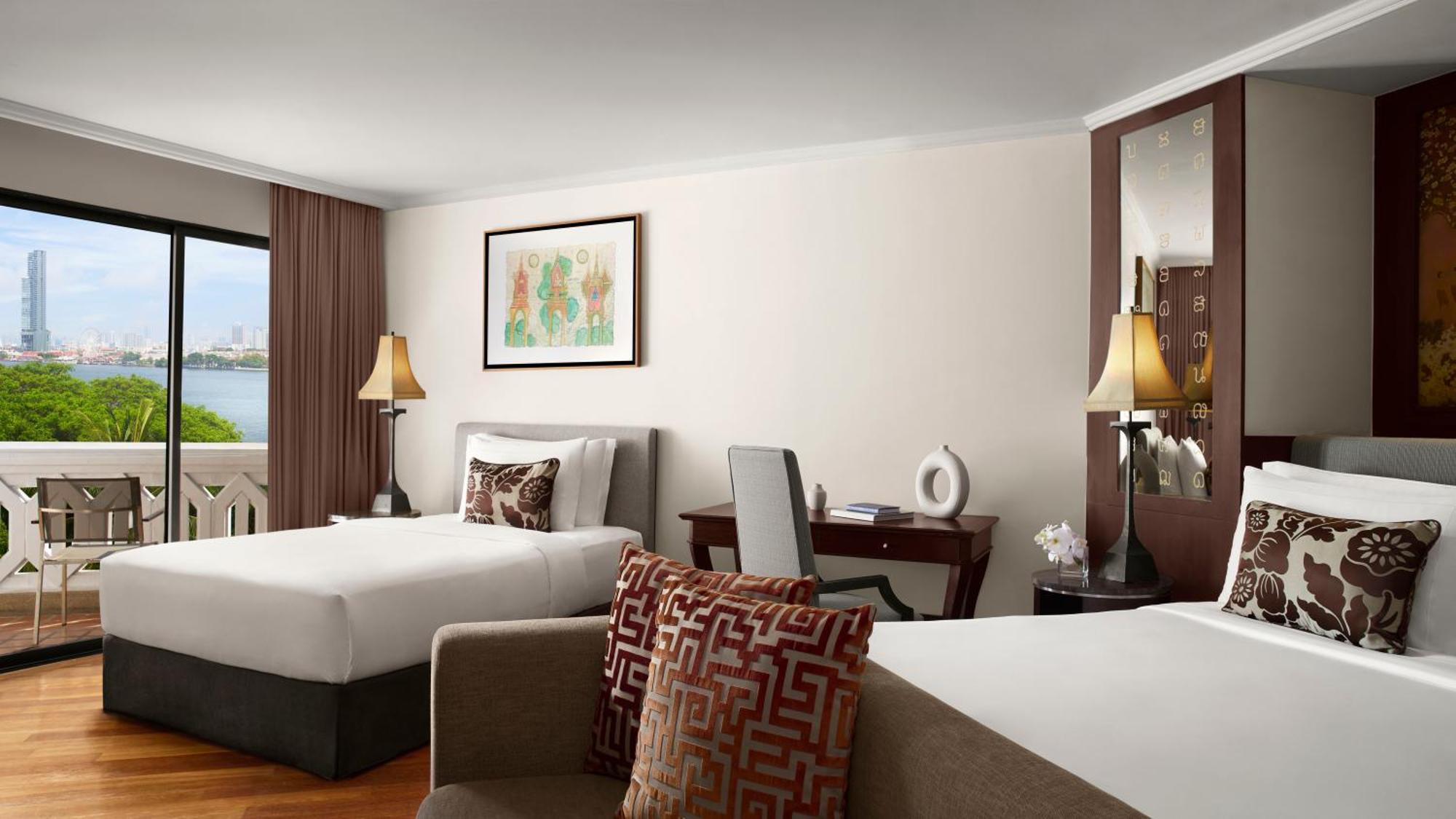Anantara Riverside Bangkok Resort Exteriér fotografie Deluxe Room